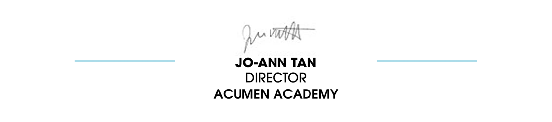 Acumen Academy Signature